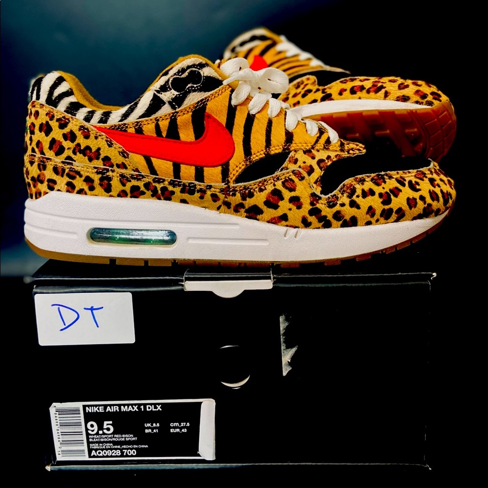 Nike Air Max 1 Atmos Animal Pack size 9.5 used